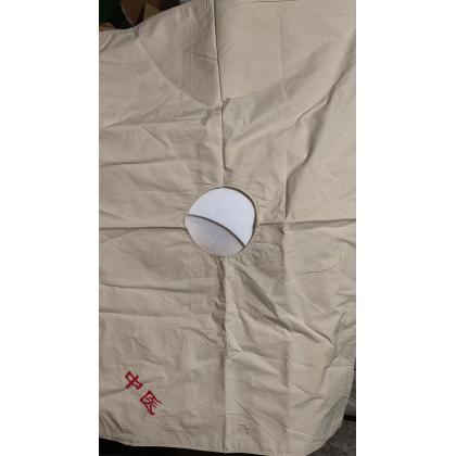 全棉双层80X60的洞巾
